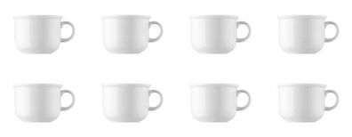 8 x Kaffee-Obertasse - Trend Weiß - Thomas - 11400-800001-14742 Porzellan Geschirr