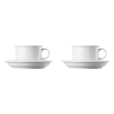 2 x Kaffeetasse 2-tlg. - Trend Weiß - Thomas - 11400-800001-14740