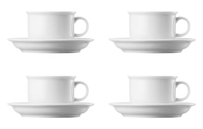 4 x Kaffeetasse 2-tlg. - Trend Weiß - Thomas - 11400-800001-14740