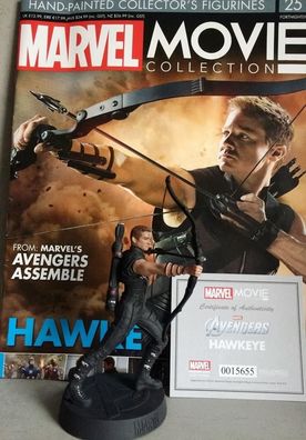 MARVEL MOVIE Collection #15 Hawkeye Figur (Marvel Avengers) Figurine Eaglemoss englis