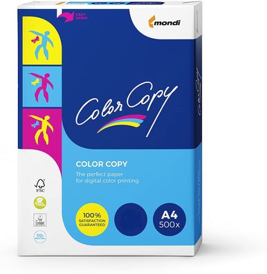 Mondi Color Copy Laserpapier 80g/ m² DIN-A4 - 500 Blatt weiß