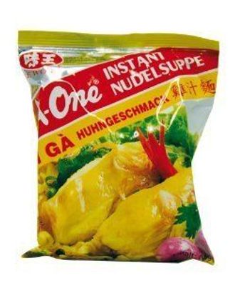 A-ONE Instantnudeln, Huhn, 30er Pack (30 x 85 g Packung)