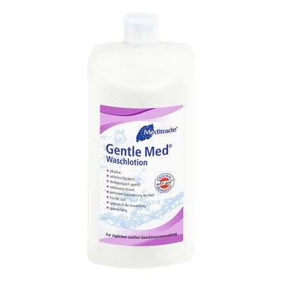Gentle Med® Waschlotion, 1 L | Händewaschung, Körperwaschung, Duschen und Baden