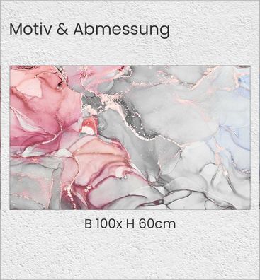 Tischfolie Marmor grau pink Bubblefree selbstklebend Folie
