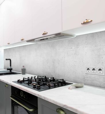 Küchenrückwand Beton selbstklebend Spritzschutz Folie