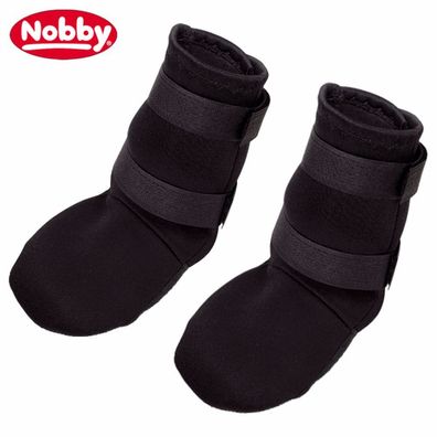 Nobby Pfotenschutz-Schuhe - 2 Stück - Nylon Neopren wasserabweisend - Hundeschuh