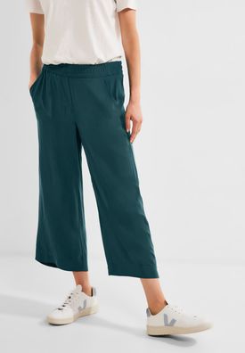 Cecil Loose Fit Hose in Deep Lake Green