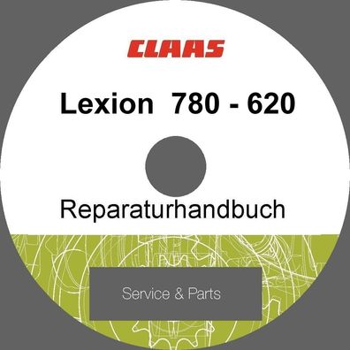 Claas Mähdrescher Lexion 780 - 620 Mähdrescher Reparatur Handbuch Werkstatthandbuch