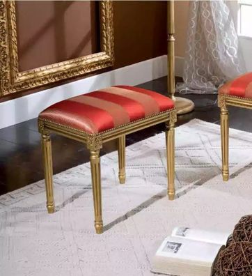 Designer Hocker Einrichtung Klassischer Sitzmöbel Polsterhocker Sitzbänke