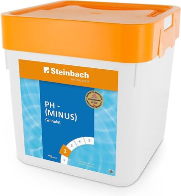 Steinbach pH - Minus Granulat pH Regulierung Säuregranulat Poolpflege 7,5 kg