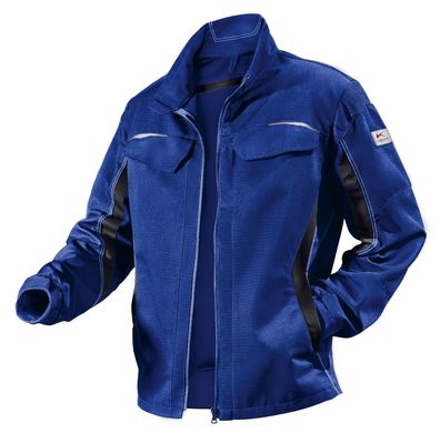 Kübler Pulsschlag Jacke blau / schwarz Arbeitsjacke Workwear Gr.52 Blitzversand