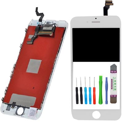 Für iPhone 6S Plus weiß LCD Display + Touchscreen + Werkzeugset