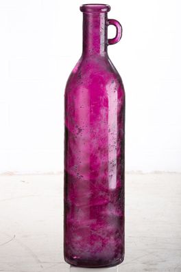Gilde Bodenvase "Palit" Glas rot 40870