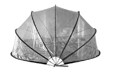 Transparente Schwimmbad-Kuppel 442 X 221 cm