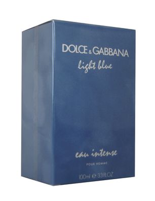 Dolce & Gabbana light blue Eau Intense Pour Homme Eau de Parfum edp 100ml.