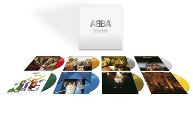 ABBA - The studio albums/ 8 x Coloured Vinyl LP Box STILL SEALED!!!!!