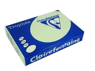 Clairefontaine Trophee Color 1777C Grün 80g/ m² DIN-A4 - 500 Blatt