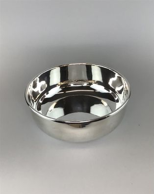 Fink Schüssel silber metall H:9,5cm D:25cm