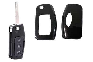 Schlüssel Schlüsselabdeckung ABS FORD Focus Glanzschwarze Hülle Key Cover Schutz