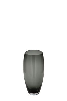 Fink AFRICA Vase, Glas, grau Höhe 28cm, Ø 14cm 115322