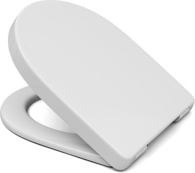 DIANA S100 Kompakt WC-Sitz mit Take off Edelstahlscharnier weiß