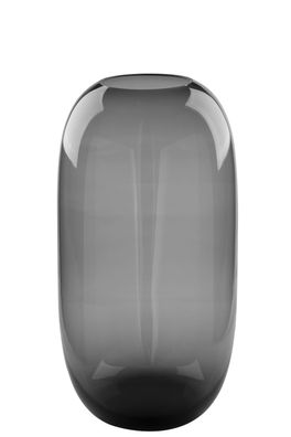Fink BRASIL Vase, Glas, grau Höhe 55cm, Ø 29cm 115454