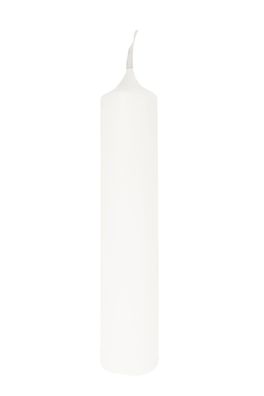 Fink CANDLE Titankerze, weiß, getaucht Höhe 20cm, Ø 4cm 123503