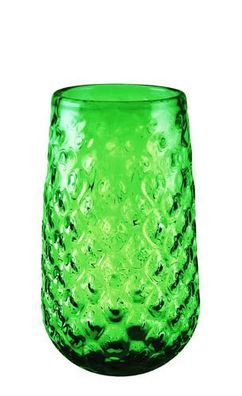 Kaheku Vase Giada grün, Ø 18 cm, Höhe 34 cm