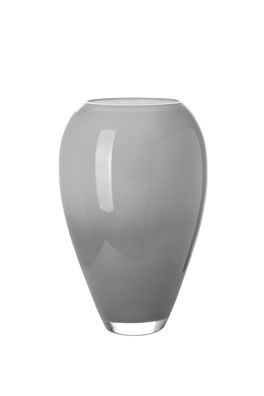 Fink MALANA Vase, grau, fading out H26cm, Ø 17cm 115099