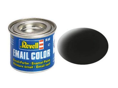 Revell 32108 Revell Enamel schwarz, matt