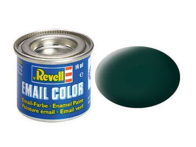 Revell 32140 Revell Enamel schwarzgrün, matt