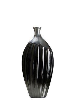 Gilde Keramik Schlanke Vase Incavo