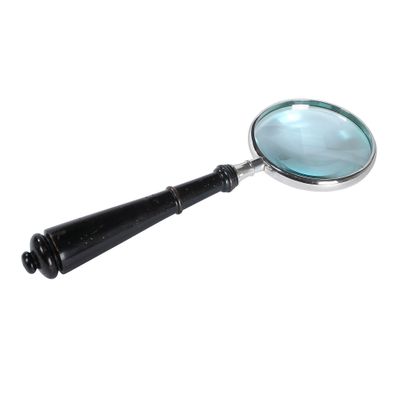 Authentic Models Silver Magnifying Glass Lrg AC116