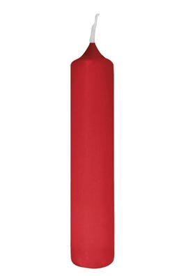 Fink CANDLE Titankerze, rot, getaucht Höhe 20cm, Ø 4cm 123563