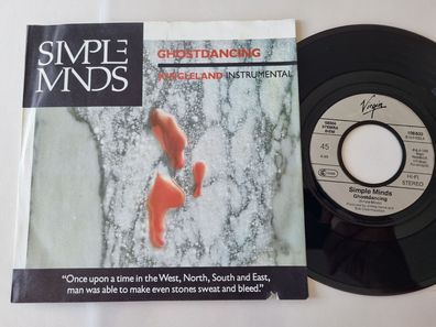 Simple Minds - Ghostdancing 7'' Vinyl Germany