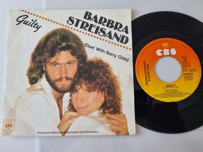 Barbra Streisand & Barry Gibb - Guilty 7'' Vinyl Holland