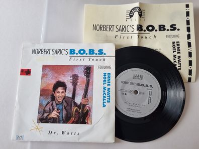 Norbert Saric's B.O.B.S. - First touch 7'' Vinyl Germany WITH PROMO FACTS