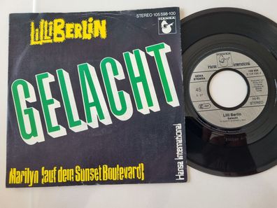 Lilli Berlin - Gelacht 7'' Vinyl Germany