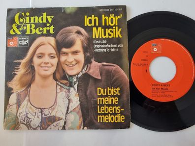 Cindy & Bert - Ich hör' Musik 7'' Vinyl Germany