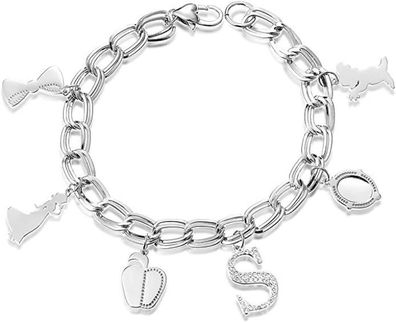 Goebel Schneewittchen Charm Armband Weißgold Schneewittchen 12100161 Bestseller 2019