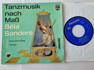 Bela Sanders - Tanzmusik nach Mass/ Cha-Cha-Cha/ Tango 7'' Vinyl EP Germany