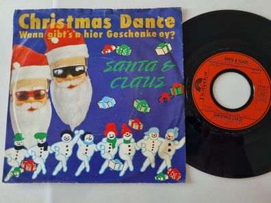 Santa & Claus - Christmas Dance 7'' Vinyl Germany