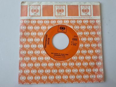 Geschwister Jacob - Wir hab'n zu Haus' kein Swimming-Pool 7'' Vinyl Germany
