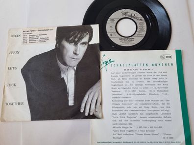 Bryan Ferry - Let's stick together 7'' Vinyl Germany WITH PROMO FACTS