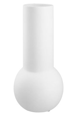 Gilde Keramik Vase " Quantum " matt weiß VE 4 28841