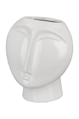 Gilde Keramik Gesichtsvase " Luna " VE 2 28800