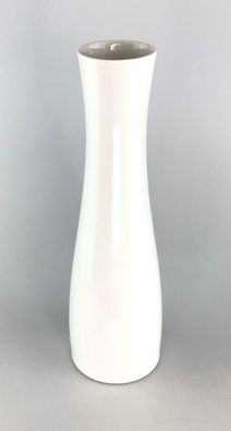 Königlich Tettau Vase Porzellan weiß H:28cm