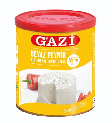 Gazi Hirtenkäse traditionell 3x 500g 55% Fett i. Tr. Kuhkäse Kuhmilch Beyaz Peynir