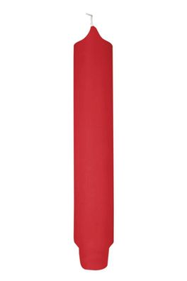 Fink CANDLE Stabkerze, rot, getaucht Höhe 25cm, Ø 3cm 123561