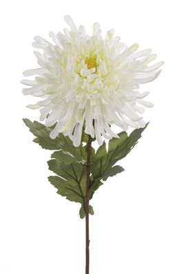 Gilde Chrysantheme aus Kunststoff · weiß Höhe 81 cm 53691